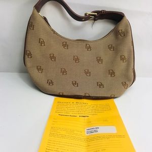 Dooney and bourke hk29q brown Hand bag